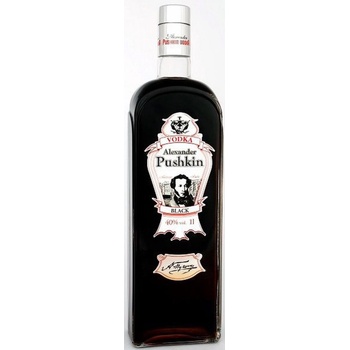 Alexander Pushkin Vodka Alexander Pushkin Black 40% 1 l (holá láhev)