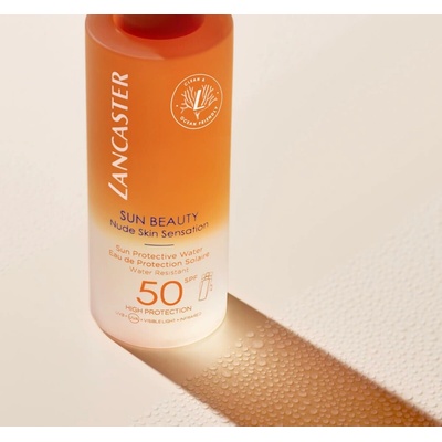 Lancaster Sun Beauty Sun Protective Water opalovací voda pro rychlejší opálení SPF50 150 ml