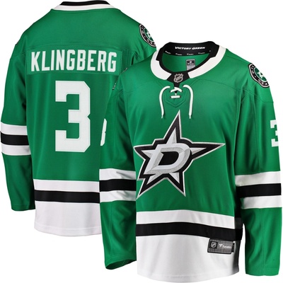 Fanatics Dres Dallas Stars #3 John Klingberg Breakaway Alternate Jersey