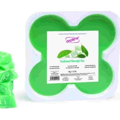 Depiléve Traditional Chlorophyll BIO Depilační vosk s chlorofylem 1000 g