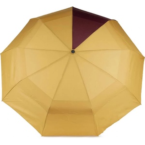 Roka london Чадър Roka london Waterloo Recycled Nylon umbrella - Yellow (Corn / Plum)