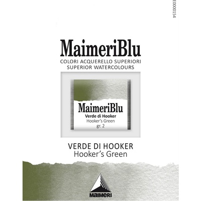 Maimeri Blu Акварелна боя Hooker'S Green 325 1, 5 ml 1 бр (M1607325)