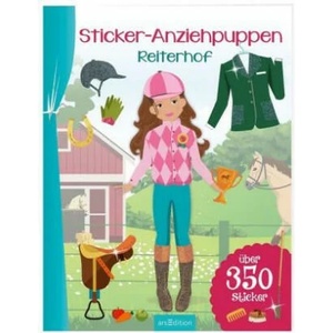 Sticker-Anziehpuppen Reiterhof | Eva Schindler (ISBN: 9783845825236)