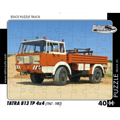 RETRO-AUTA TRUCK č.25 Tatra 813 TP 4x4 1967-1982 40 dielov