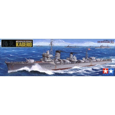 Tamiya Japanese Navy Destroyer Kagero 1:350