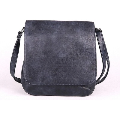 Romina & Co malá tmavěcrossbody kabelka F21 s klopou modrá