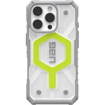Image 1 of Urban Armor Gear Гръб UAG Pathfinder Clear Magsafe за iPhone 16 Pro Max - Active Neon