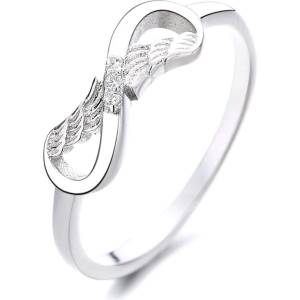 Silenti Jewelry Сребърен пръстен "Размах" - 5 - 49мм (15.6мм диам. )