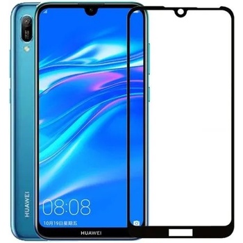 Huawei 5D Premium Class Стъклен протектор Full Glue Cover Huawei Y6 2019, Черен (2194)