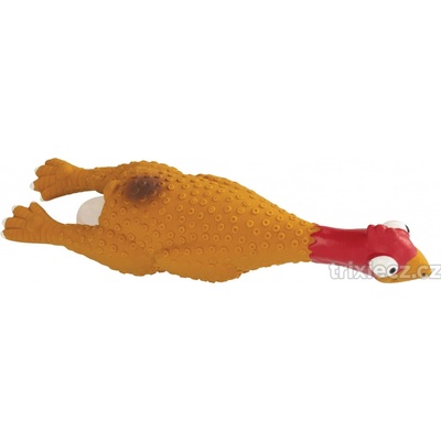Trixie Latexová slepice pískací 25 cm