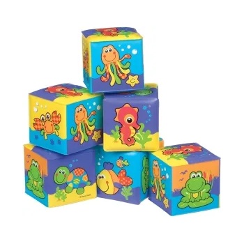 Playgro Меки кубчета за баня Playgro 6 бр (PG.0509)