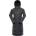 ALPINE PRO Палто Alpine pro Golena coat - Black (Dark True Gray)