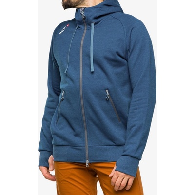 Ocun Hoodie Zipper blue opal/excalibur