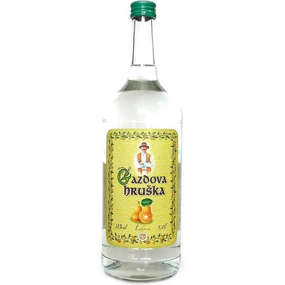 Frucona Gazdova Hruška 38% 1 l (čistá fľaša)
