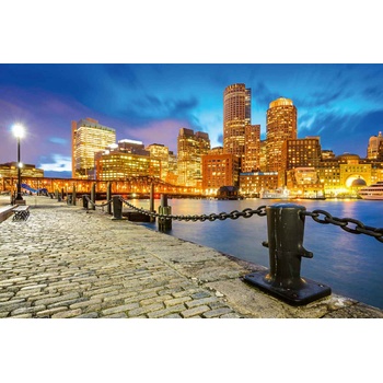 DIMEX ART s. r. o Флизелинов фототапет хоризонт на бостън 375 x 250 см