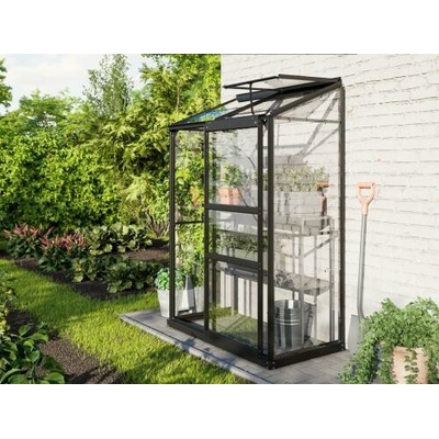 Vitavia Ida 900 číre sklo 3 mm čierny LG4635