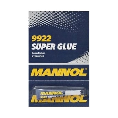 Lepidlo Mannol 9922 Super Glue 3g