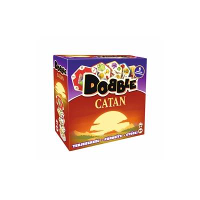Asmodee Dobble Catan - игра с карти за 2-6 играчи (ASM34736)
