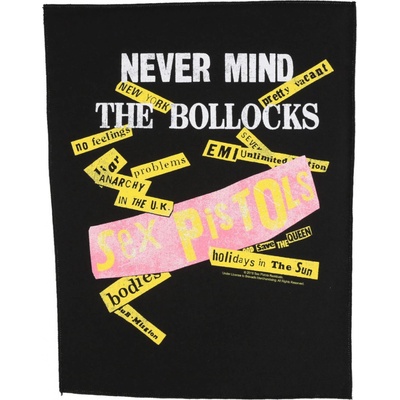 nášivka RAZAMATAZ Sex Pistols Never Mind The Bollocks