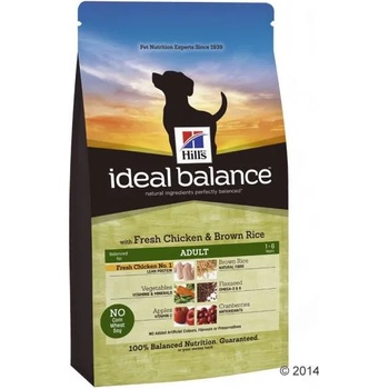 Hill's Ideal Balance Adult - Chicken & Rice 12 kg
