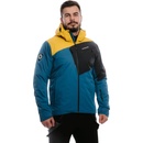 Blizzard Ski Jacket Leogang petroleum/mustard yellow