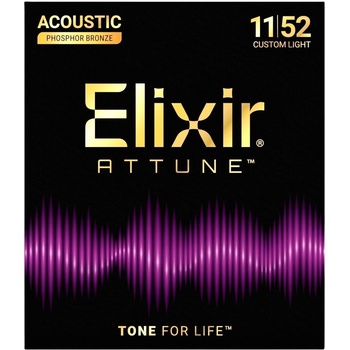 Elixir 21027 ATTUNE 11-52 Струни за акустична китара (21027)