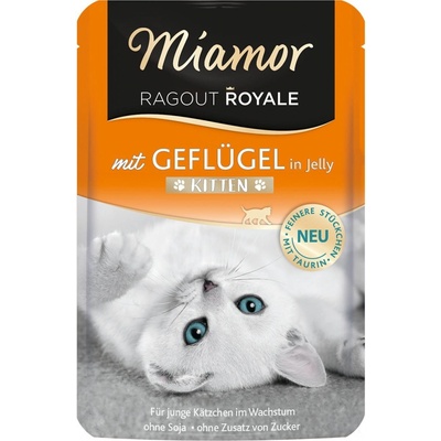 Miamor Ragout Royale Kitten drůbež jelly 44 x 100 g