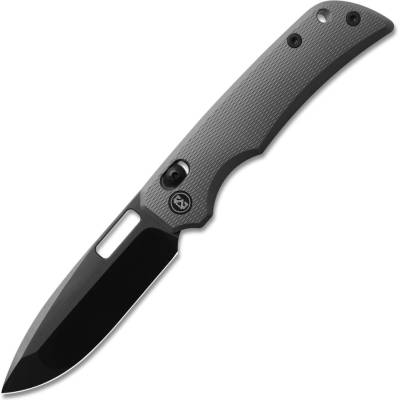 Miguron Mero II DLC Satin M390 Blade Dark Grey PVD Titanium Handle
