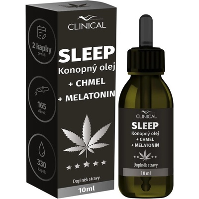 SLEEP konopný olej + chmel + melatonin 10ml