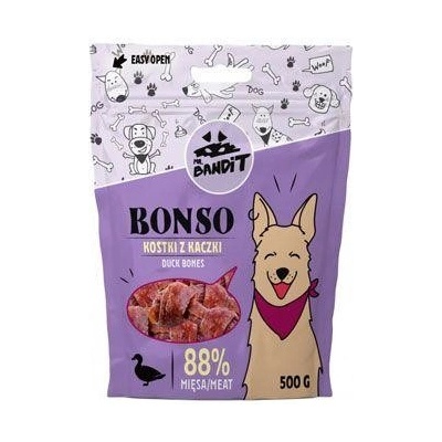 VetExpert Mr.Bandit pochoutka BONSO kachní kosti 500 g