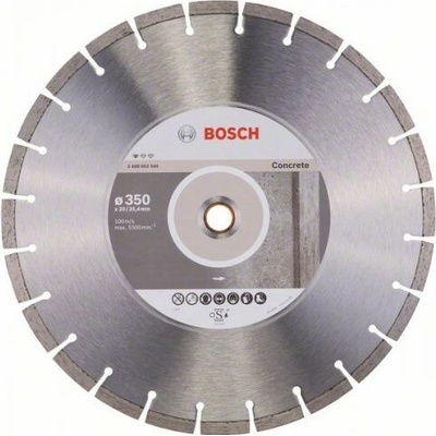 BOSCH DIA kotúč Standard for Concrete 350 x 20/25,40 x 2,8 x 10 mm 2 608 602 544