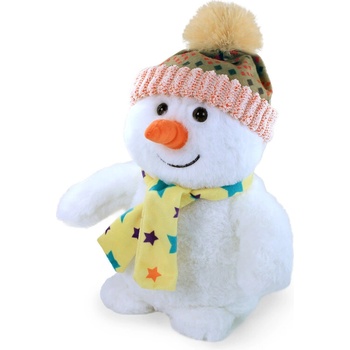 Rappa Плюшена играчка Снежен човек с шапчица, 26 см (218055)