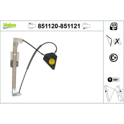 Zvedací zařízení oken VALEO 851120