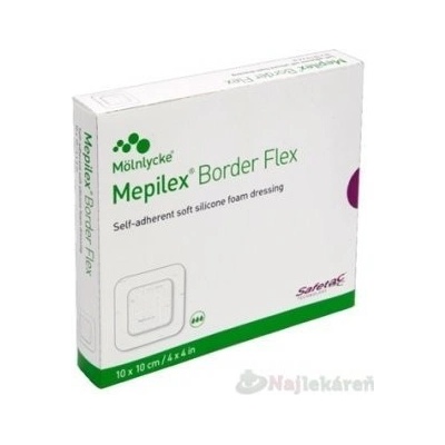 Mepilex Krytí Border Flex 13 x 16 cm 5 ks
