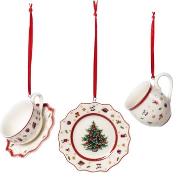 Villeroy & Boch Toy´s Delight Decoration vianočná závesná dekorácia servis 3 ks 14-8659-6664