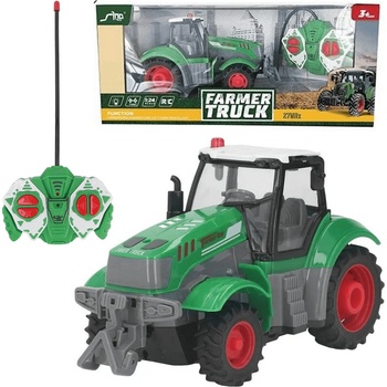 Image 1 of Трактор с радиоуправление 1: 24 със светлинни ефекти, акумулаторни батерии 205