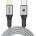 Quick Media USB Cable Quick USB-C - Lightning 1.5 m Gray (4752168141236)