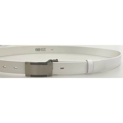 Penny Belts pánský kožený opasek 30-020-7PS-00 bílý