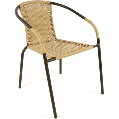 Garthen 35058 Zahradní bistro židle - stohovatelná béžová