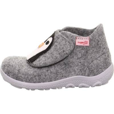 Superfit Детски пантофи Superfit Kid's Happy Octi B House slippers - Grau / Schwarz - размер 27 (EU) (702-4590-0518)