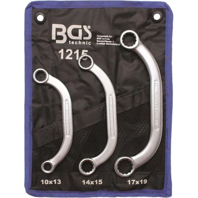 BGS technic Комплект криви ключове 3бр. ; bgs technic, 1215