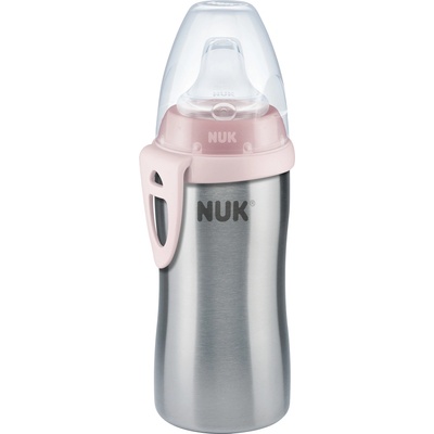 Nuk láhev Active Cup nerez 215 ml růžová