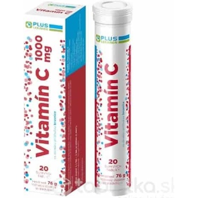 Plus Lékáreň Vitamín C 1000 mg brusnica 20 tabliet