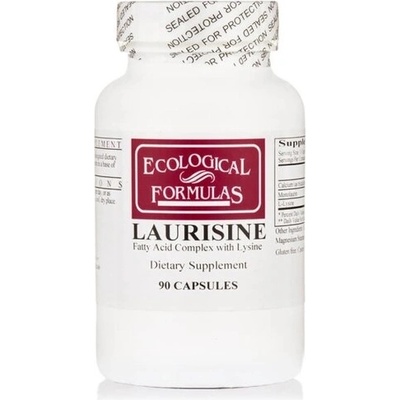 Ecological Formulas Лауризин (Калцин, Монолаурин и Л-Лизин) 90 капсули | Ecological Formulas (13157 EF)