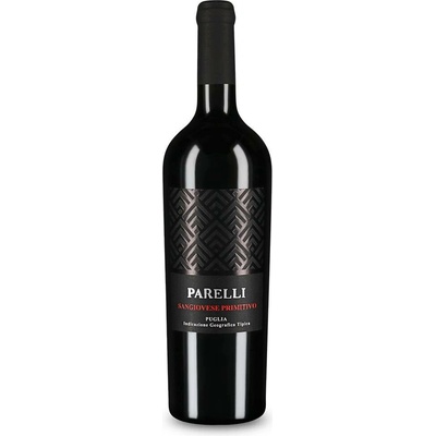 Rocca Vini Parelli Sangiovese Primitivo 2025 Červené sametově měkké 13,5% 0,75 l (holá láhev)