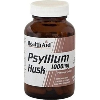 HEALTHAID Хранителна добавка Бял живовляк, Health Aid Psyllium Husk 60 x 1 capsules