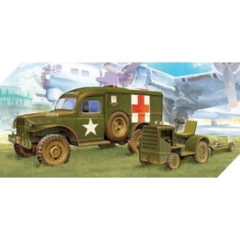 Image 1 of Academy Медицински камион u. s. ambulance & towing tractor 1/72 (13403)