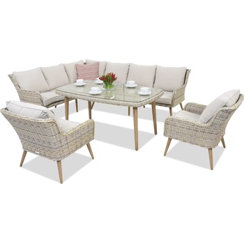Garden Point Градински мебели Bilbao Comida 7 Garden Point sand (GAP0560-COM7)