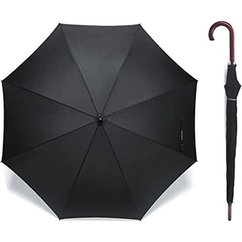 Samsonite Wood Classic 2 stick Man Auto Open deštník holový černý