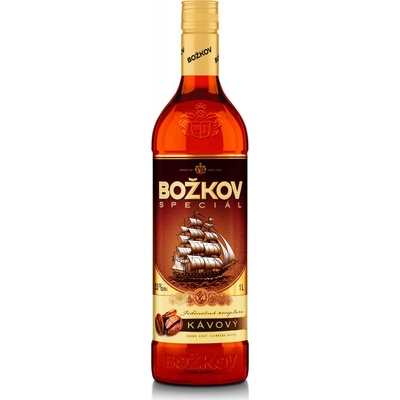 Božkov Speciál Kávový 30% 1 l (holá láhev)